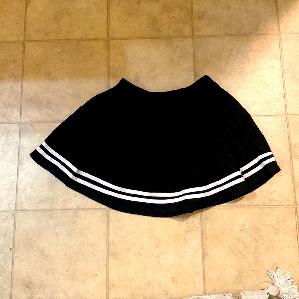 Black Cheerleader Skirt
